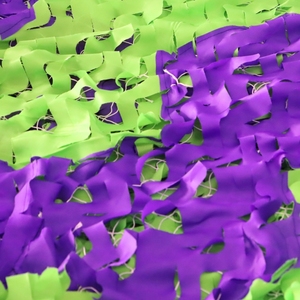 <span class=keywords><strong>Filet</strong></span> de <span class=keywords><strong>camouflage</strong></span> simple couche VANDA en polyester violet et vert, taille personnalisable pour la décoration extérieure - Product Image 4