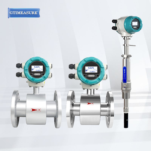 Đồng hồ đo lưu lượng điện từ lưu lượng kế được sử dụng cho nước thải nước thải hiển thị kỹ thuật số 4-20mA RS485 24VDC nước bia bùn - Product Image 3