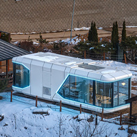 Faible coût belle finition préfabriquée 3 étages grande maison familiale maisons en conteneur à vendre