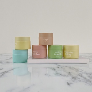 <b>Empty</b> Luxury Custom Glass Cream <b>Jar</b> Matte Frosted Color 50g 15g 30g 100g 5ml Eye Cream <b>Jar</b> Body Butters Cosmetic Glass Cream <b>Jar</b> - Product Image 1