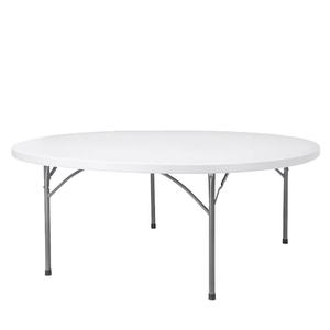 Hotsale 8-10 người ngoài trời tiệc bảng nhựa tròn gấp bàn ghế bảng cho tiệc cưới - Product Image 6