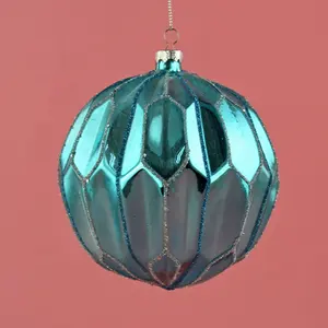 Dongguan speciale vorm kerst glas ornament bal