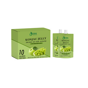 Gelatina de Konjac en Envase Personalizado, Sin Gluten, Equilibra la Salud Intestinal, Suplemento de Colágeno, Gelatina de Konjac con Vitaminas para Mejorar la Absorción de Nutrientes - Product Image 1