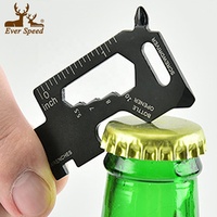 Cadeaux de promotion portefeuille personnalisé carte Multitool EDC utilitaire Camping en plein air survie carte de crédit couteaux outils