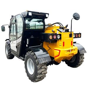 <span class=keywords><strong>Telehandler</strong></span> ขับเคลื่อน 4 ล้อ EPA เครื่องยนต์ดีเซล 3 ตัน 4 ตัน 4.5 ตัน 5 ตันมือจับยืดไสลด์ <span class=keywords><strong>Telehandler</strong></span> พร้อมบูมยาว - Product Image 4