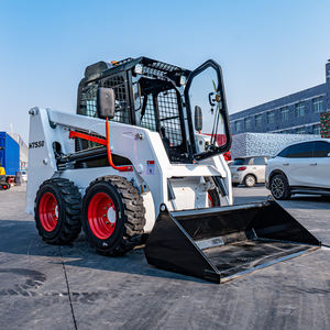 لودر كبير HT50 بحمولة 3 طن، لودر انزلاقي التوجيه بقوة 50 حصان و60 حصان يعمل بالديزل عالي الكفاءة - Product Image 3