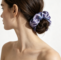 Élastiques à cheveux sportifs en soie satinée, accessoires pour gymnastes, danseuses, équipes de ballet, femmes