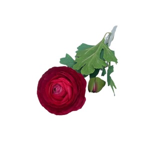 Fleur artificielle en soie Lotus de la rosée pour le commerce transfrontalier, décoration de mariage et d'intérieur, décoration de la Saint-Valentin, articles de décoration intérieure - Product Image 1