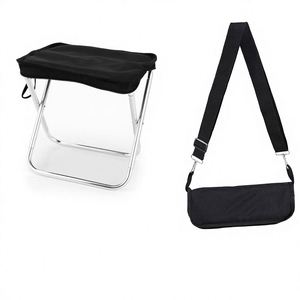 Tabouret pliant de camping extérieur moderne en alliage d'aluminium, ultra-léger, à dépliage rapide, tout-en-un, facile à transporter - Product Image 1