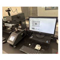 Durómetro Micro Vickers de Pantalla Táctil ASTM E92 JIS Z2244 con Sistema de Medición Vickers, Torreta Automática y Posicionamiento Preciso