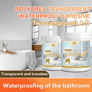 Adhésif imperméable transparent en polyurée pour toiture, mur extérieur, carrelage, salle de bain, revêtement imperméable spécial anti-fuite - Product Image 2
