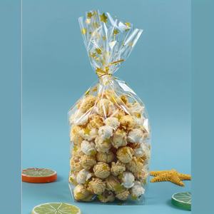 Sachet d'emballage personnalisé en cellophane plastique pour la fabrication alimentaire, sachet imprimé pour bonbons et biscuits, sac de scellage pour friandises - Product Image 4