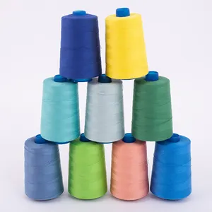 价格优惠40S/2染色100% 涤纶缝纫线用于机器缝纫用品