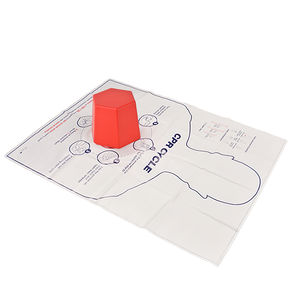 Cubo esagonale <span class=keywords><strong>CPR</strong></span> cubo Trainer di plastica di primo soccorso per la pratica di compressione delle mani per dimostrazioni di classe & corsi - Product Image 5