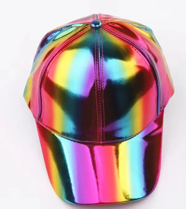 Venta al por mayor de fábrica, gorra de béisbol láser de seis paneles para escenario callejero, nueva tendencia, versión ligera, ajustable, ajustada, estilo deportivo, impermeable - Product Image 2
