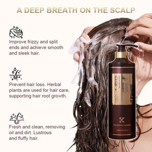 Set de Colágeno Nano Natural al por Mayor de Marca Privada, Sin Sulfatos, Anticaspa, Previene la Caída del Cabello, Acondicionador de Colágeno Nano - Product Image 3