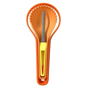 Autumn Winter Three-in-One Carving Tool Beibei Fruit Vegetable <strong>Carver</strong> PP Plastic Hot Pot Winter Melon Cup <strong>Pumpkin</strong> Core Digger - Product Image 1