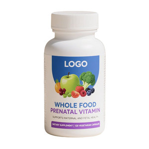 OEM ODM Ácido fólico y vitaminas para alimentos enteros Vitaminas para el embarazo para la salud materna y del bebé Cápsulas prenatales - Product Image 1