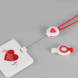 Factory wholesale aluminum alloy metal id card <b>holder</b> with <b>lanyard</b> /work card employee name <b>lanyard</b> badge ID Card <b>Holder</b> - Product Image 3