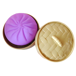 Jouet anti-stress mignon en forme de chignon, ornement amusant pour le bureau, petit cadeau pour étudiant - Product Image 4