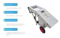 Compteur de poissons portable intelligent à vision IA, haute précision, pour le comptage de plusieurs espèces, adapté aux classeurs de poissons
