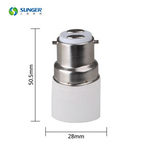 <span class=keywords><strong>Adaptateur</strong></span> de douille de lampe <span class=keywords><strong>E14</strong></span> <span class=keywords><strong>vers</strong></span> <span class=keywords><strong>B22</strong></span>, douille <span class=keywords><strong>E14</strong></span> avec CE ROSH - Product Image 4