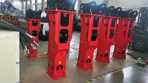 Palu Hidrolik Excavator, Pemecah Batu Hidrolik, Palu Pemecah Hidrolik JCB 3CX - Product Image 3