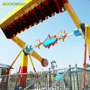 Atracción de Feria: Juego de Carrusel Giratorio de 360 Grados para Exteriores, Equipo de Diversión para Parques de Atracciones - Product Image 4