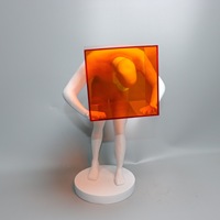 Figure blanche ornements créatif abstrait résine Figure décoration Art moderne décor de table décorations pour la maison