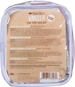 Set de Regalo de Ducha Tree Hut Vanilla - Exfoliante de Azúcar, Gel Espumoso, Exfoliante en Aceite, Spray Corporal, Mantequilla Corporal Batida, Mantequilla de Karité - Product Image 2