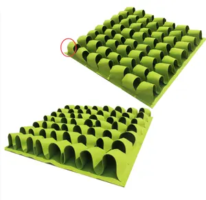 Jardinière murale en feutre <span class=keywords><strong>Flora</strong></span>, jardin vertical - Product Image 1