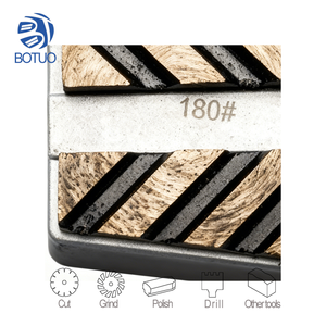 Abrasivo de metal segmentado para polimento de pedra de mármore, diamante e diamante, de bom desempenho - Product Image 4