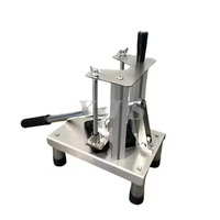 Acier inoxydable Pomme De Terre Frites Trancheuse Cutter Manuel Maison Cuisine Manuel Chip Cutter
