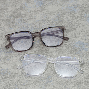 Psn Rectangle Full Rim <b>Eyeglasses</b> <b>Frames</b> Tr90 Lightweight Unisex Anti Blue Light Glasses Model Tr2130 - Product Image 4