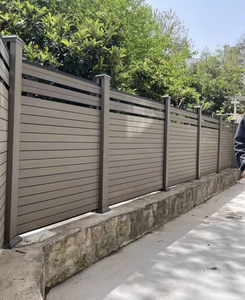 Pannello Recinzione <span class=keywords><strong>da</strong></span> <span class=keywords><strong>Esterno</strong></span> in WPC Effetto Legno Bianco Massiccio Pannello a Doghe per Privacy Recinzione in WPC per Giardino Telaio Facilmente Assemblabile per Cancello Cortile - Product Image 5