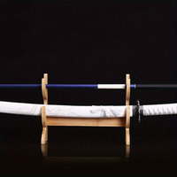 Support de présentation de couteaux et d'épées en bois sur pied, à 1/2/3/4 niveaux, pour le rangement