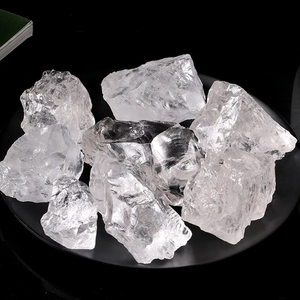 Wholesale Natural Clear Quartz Rough Gemstone Crystal <b>Crafts</b> Crystal Stone for Healing Gifts - Product Image 3
