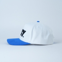 Casquette de baseball Yukaihe 100 % coton, 5 panneaux, bicolore, faible MOQ, ajoutez votre propre logo, casquette structurée vierge de qualité supérieure pour papa