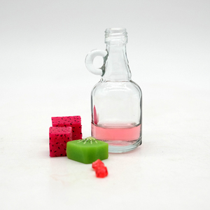 Mini jarrón California de 50ml con tapa de hojalata dorada con tapa de rosca para jarabe de vino XO <span class=keywords><strong>y</strong></span> licor duro - Product Image 1