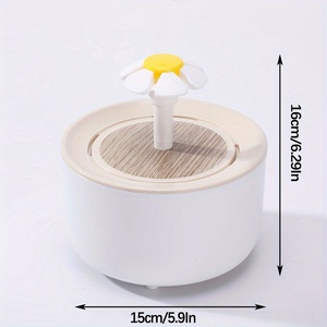 Fontaine à eau pour animaux de compagnie, bol à boire intelligent pour chat et chien, distributeur d'eau pour animaux de compagnie à piles rechargeables, utilisation en intérieur - Product Image 3