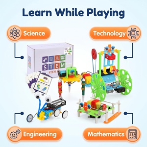 Juego de Juguetes Robóticos 5 en 1 para Niños, Kit Educativo STEM para Armar, Máquina para Correr, Equilibrio, <span class=keywords><strong>Dibujo</strong></span>, Robot Caminante, Regalo - Product Image 4
