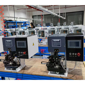 เครื่องจีบสายไฟอัตโนมัติ สำหรับสายเคเบิลหลายแกน รองรับแรงดันไฟฟ้า 110V / 220V พร้อมหัวต่อหลากหลายประเภท และปลอกหุ้มสาย - Product Image 6