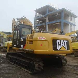 Excavatrice sur chenilles CAT 325D d'occasion de 25 tonnes pour terrains d'excavation moyens, machine de terrassement Caterpillar du Japon pour usage agricole - Product Image 3