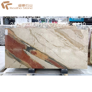 为家居装饰制造橙色角砾岩梦幻大理石 - Product Image 3