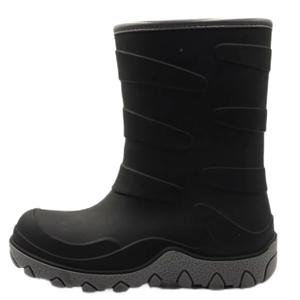 Bottes de pluie durables TPR imperméables et chaudes en fourrure pour garçons pour filles pour bébés enfants avec logo personnalisé Bottes pour tout-petits - Product Image 1