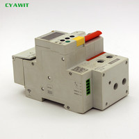 Interruptor de Circuito Inteligente Miniatura CYAWIT 4G WIFI RS485 2P 32A Modular para Riel DIN Tipo MCB RCCB/RCBO de Cobre con Protección Li