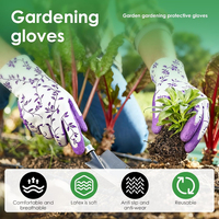 Gants de jardinage durables en mousse de latex enduite, résistants aux perforations et imperméables, pour le désherbage, le creusement et la plantation – Vente directe usine
