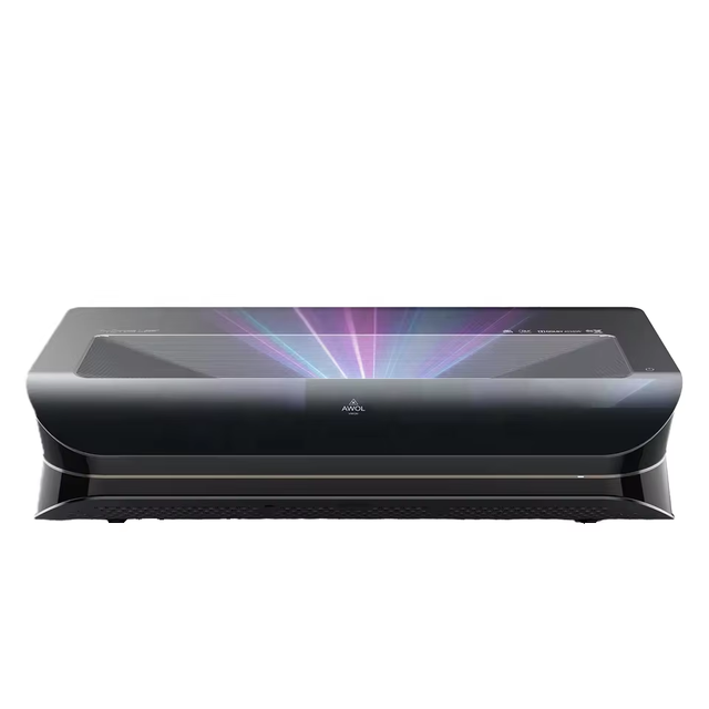 AWOL LTV-3000 Pro 3D Ultra Short Throw 4K Laser Smart Projector 2400 ANSI Lumens 120inch Screen for Home Theater Android 9