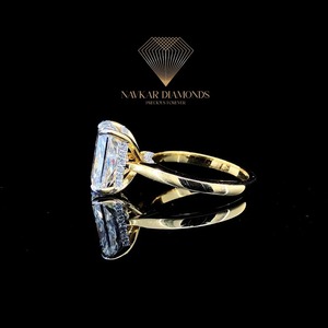Anillo de Diamante Moissanite de Alta Calidad, Plata 925, Joyería Fina para Mujer, Regalo de Aniversario, Disponible al Mejor Precio - Product Image 5