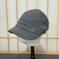 Gorra Ecuestre Plisada de Algodón y Lino 2026, Visera Plana, Ligera, Transpirable, Estilo Retro, para Mujer, Primavera/Verano
